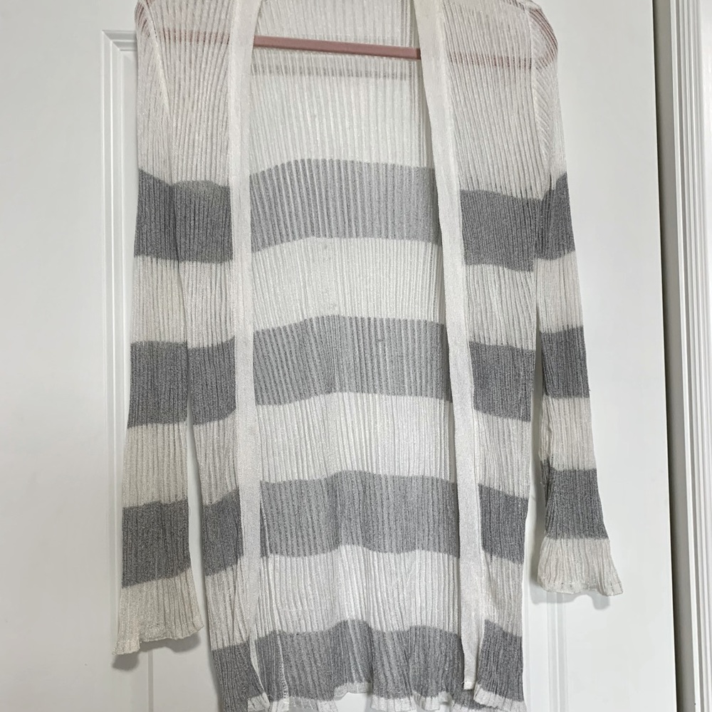 Thin see through cardigan